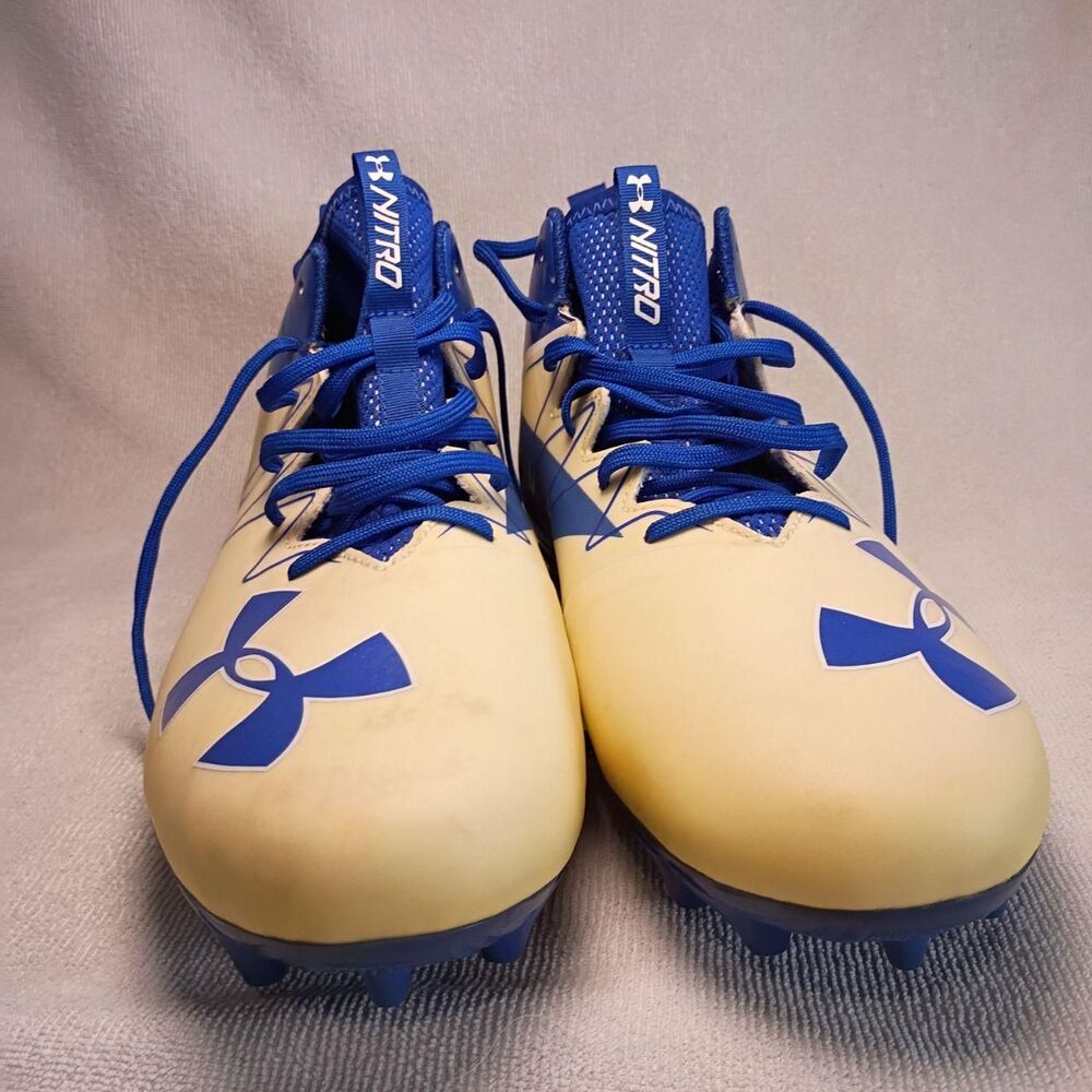 Under-armour Men's Yellow and Blue Trainers